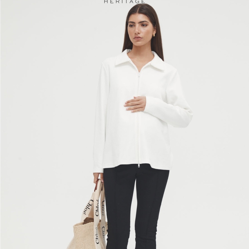 NWT Legoe Heritage Collared Zip Up